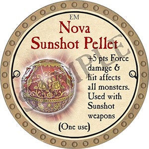 Nova Sunshot Pellet - 2023 (Gold)