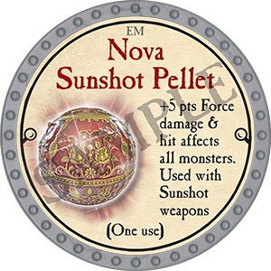 Nova Sunshot Pellet - 2023 (Platinum)