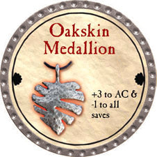 Oakskin Medallion - 2011 (Platinum) - C37