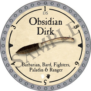 Obsidian Dirk - 2019 (Platinum)