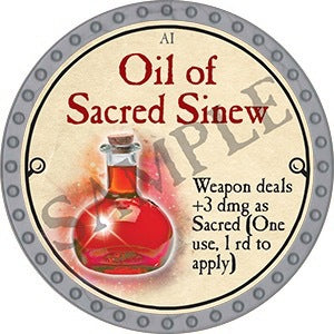 Oil of Sacred Sinew - 2023 (Platinum)