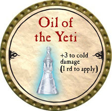 Oil of the Yeti - 2010 (Gold) - C26