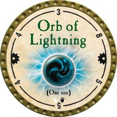 Orb of Lightning - 2013 (Gold) - UC