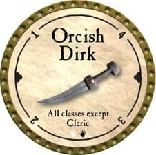 Orcish Dirk - 2008 (Gold) - C
