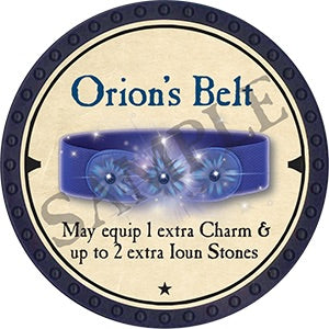 Orion’s Belt - 2019 (Blue) - C12