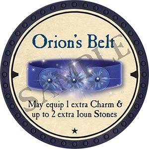Orion’s Belt - 2019 (Blue) - C007