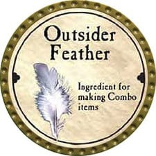 Outsider Feather - 2008 (Gold) - C17