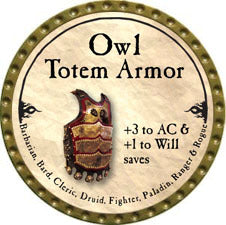Owl Totem Armor - 2010 (Gold) - C37