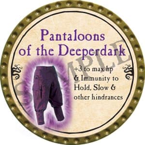 Pantaloons of the Deeperdark - 2016 (Gold) - C89