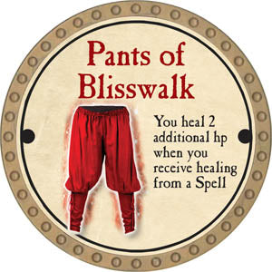 Pants of Blisswalk - 2017 (Gold) - C10