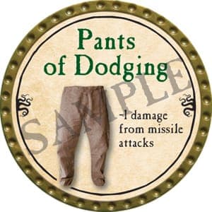 Pants of Dodging - 2016 (Gold)