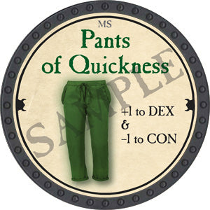 Pants of Quickness - 2018 (Onyx) - C26