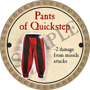 Pants of Quickstep - 2017 (Gold) - C10