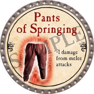 Pants of Springing - 2016 (Platinum) - C37