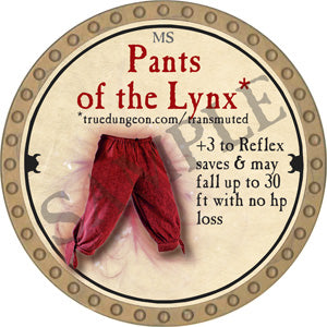 Pants of the Lynx - 2018 (Gold)