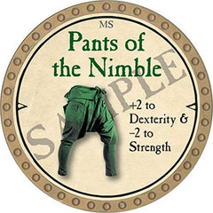 Pants of the Nimble - 2021 (Gold)