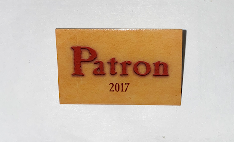 Patron Pin - 2017 (not valid for current year) - C139