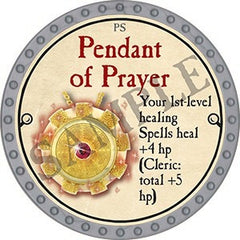 Pendant of Prayer - 2023 (Platinum) - R