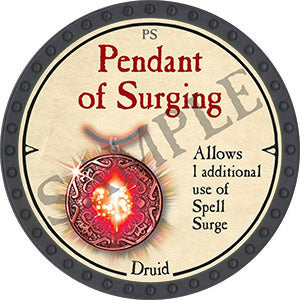 Pendant of Surging - 2021 (Onyx) - C26