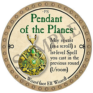 Pendant of the Planes - 2024 (Gold)