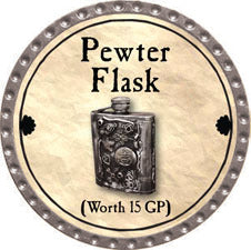 Pewter Flask - 2011 (Platinum) - C37