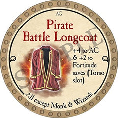 Pirate Battle Longcoat - 2023 (Gold)