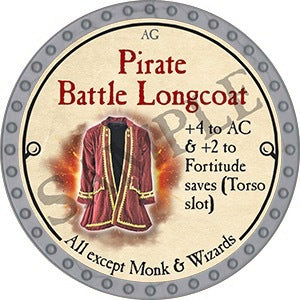 Pirate Battle Longcoat - 2023 (Platinum) - R