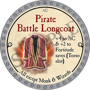 Pirate Battle Longcoat - 2023 (Platinum)