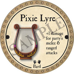 Pixie Lyre - 2017 (Gold) - C