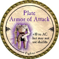 Plate Armor of Attack - 2010 (Gold) - C117