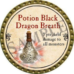 Potion Black Dragon Breath - 2016 (Gold) - C37