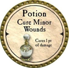 Potion Cure Minor Wounds - 2007 (Gold)