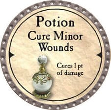 Potion Cure Minor Wounds - 2007 (Platinum)