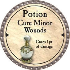 Potion Cure Minor Wounds - 2007 (Platinum) - C