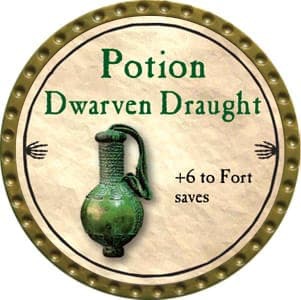 Potion Dwarven Draught - 2012 (Gold) - C9