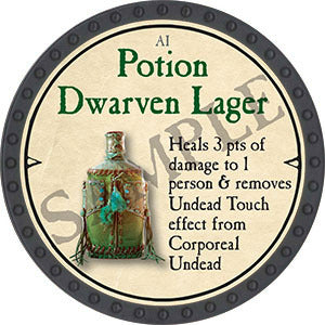 Potion Dwarven Lager - 2021 (Onyx) - C37