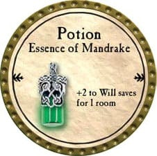 Potion Essence of Mandrake - 2009 (Gold) - C