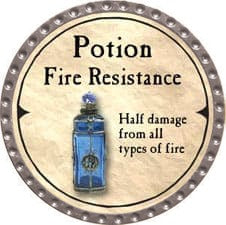Potion Fire Resistance - 2007 (Platinum) - C37