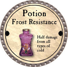 Potion Frost Resistance - 2011 (Platinum) - C37