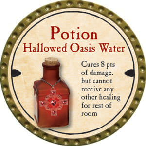Potion Hallowed Oasis Water - 2014 (Gold)