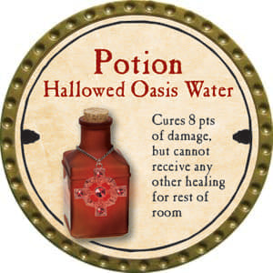 Potion Hallowed Oasis Water - 2014 (Gold) - C26