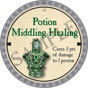 Potion Middling Healing - 2020 (Platinum) - UC