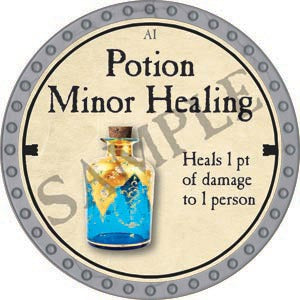 Potion Minor Healing - 2020 (Platinum) - C007