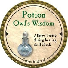 Potion Owl’s Wisdom - 2007 (Gold)