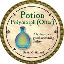 Potion Polymorph (Otter) - 2009 (Gold) - UC