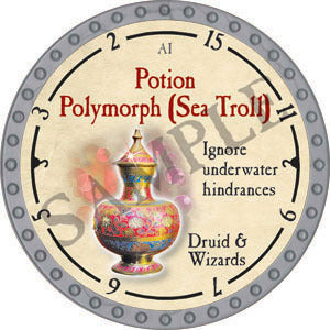 Potion Polymorph Sea Troll - 2022 (Platinum)