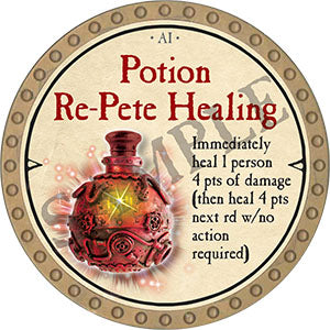Potion Re-Pete Healing - 2021 (Gold) - C26