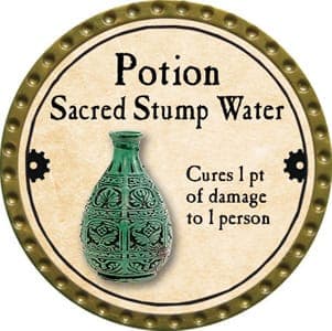 Potion Sacred Stump Water - 2013 (Gold)