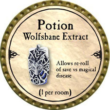 Potion Wolfsbane Extract - 2010 (Gold) - C37