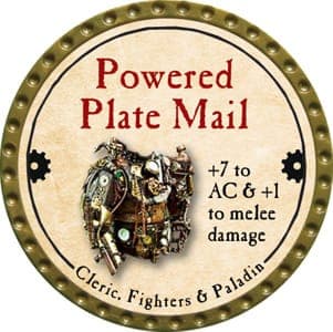 Powered Plate Mail - 2013 (Gold) - R – Trent Tokens